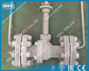 Kryogénny plávajúci guľový ventil