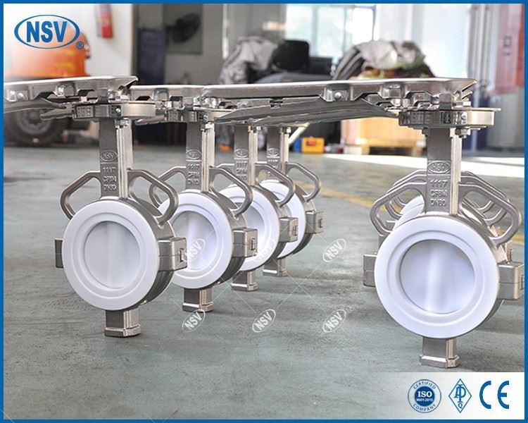 ASTM A351 CF8M (SS316) Full Lined Concentric Butterfly Valve best