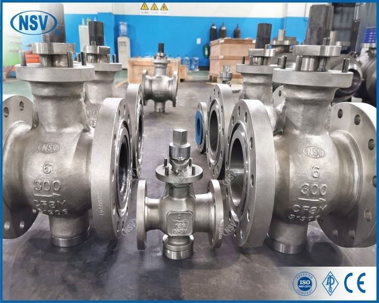 CF8M Eccentric Semi Ball Valve factory