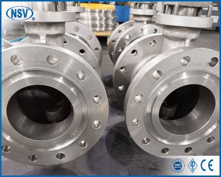 CF8M Eccentric Semi Ball Valve price